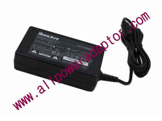 Huntkey HKA06012050-8D AC Adapter 5V-12V 12V 5A, 5.5/2.5mm, 2-Prong