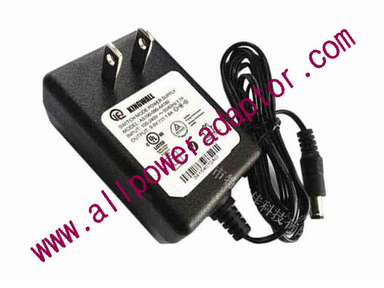 LEI / Leader AS190-090-AA180 AC Adapter 5V-12V 9V 1.8A, 5.5/2.1mm, US 2P