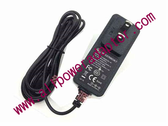 LEI / Leader NU36-4120300-13 AC Adapter 5V-12V 12V 3A, 5.5/2.5mm, US 2P