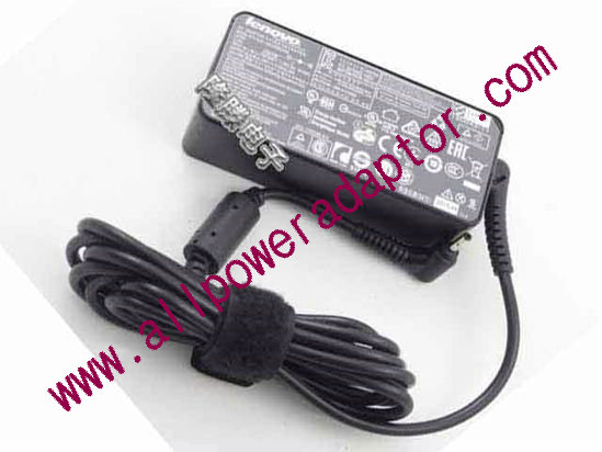 Lenovo AC Adapter 20V 2.25A, 4.0/1.7mm, 3-Prong