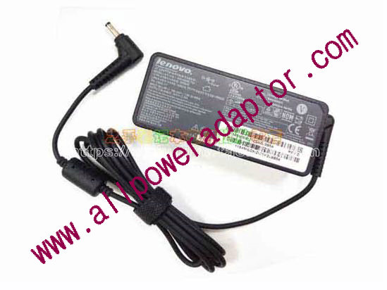 Lenovo AC Adapter 20V 3.25A, 4.0/1.7mm, 3-Prong