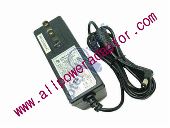 Linearity LAD3018SBK AC Adapter 5V-12V 12V 2.5A, 5.5/2.1mm, US 2P