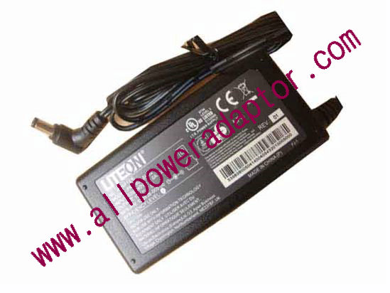 LITE-ON PA-1300-8M02 AC Adapter 5V-12V 12V 2.5A, 5.5/2.1mm, 2-Prong