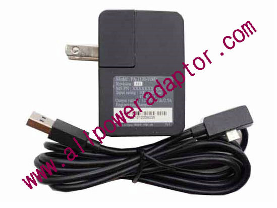 Microsoft Surface 3 AC Adapter 5V-12V 5V 2.5A, Micro USB, US 2P