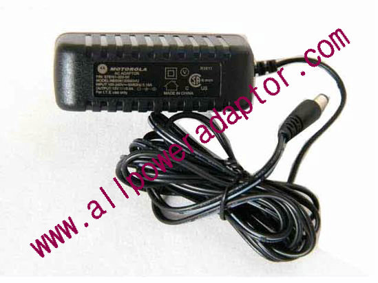 Motorola NBS06120050VU AC Adapter 5V-12V 12V 0.5A, 5.5/2.1mm, US 2P