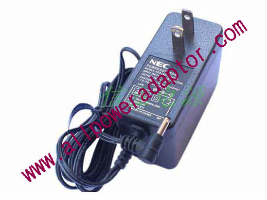 NEC AC Adapter 5V-12V 5V 2A, 3.5/1.35mm, US 2P