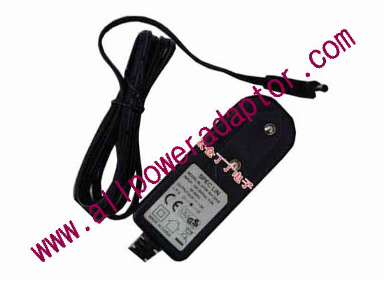 SPEC LIN AC Adapter 5V-12V 6V 1.5A, 3.5/1.3mm, EU 2P