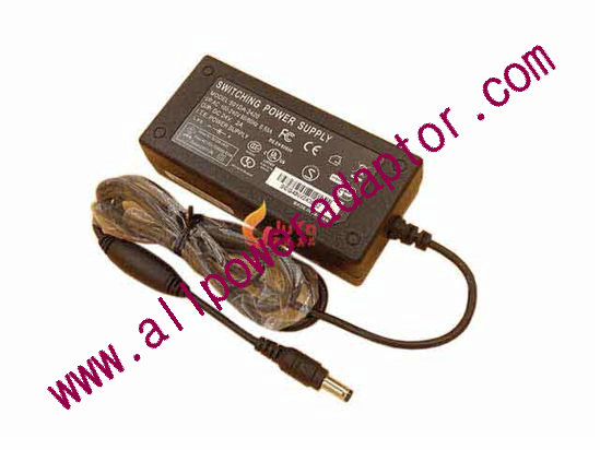 AOK OEM Power AC Adapter 24V 2A, 5.5/2.1mm, 2-Prong