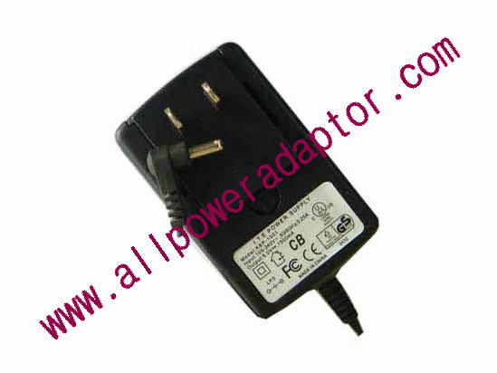 AOK OEM Power AC Adapter 5V-12V 5V 1.5A, 3.5/1.35mm, US 2P