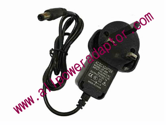 AOK OEM Power AC Adapter 5V-12V 5V 1A, 5.5/2.5mm, UK 3P