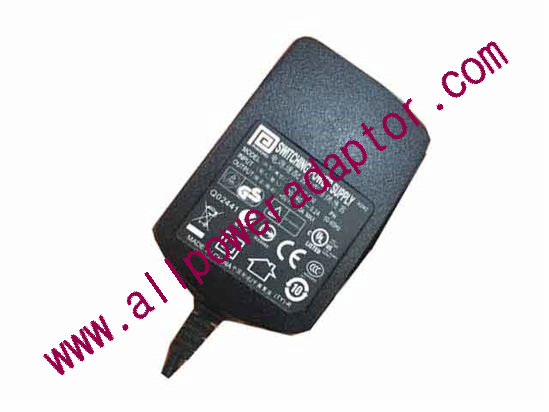 PHIHONG PSC05R-050 AC Adapter 5V-12V 5V 1A, 5.5/2.1mm, US 2P