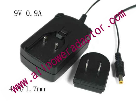 Pioneer CPS012090090 AC Adapter 5V-12V 9V 0.9A, 4.8/1.7mm, US 2P