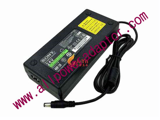 Sony AC Adapter 24V 5A, 5.5/2.5mm, 2-Prong
