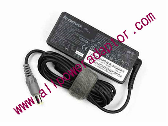 Lenovo AC Adapter 20V 3.25A, 7.9/5.5mm W/Pin, 3-Prong, Z60