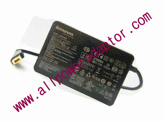 Lenovo AC Adapter 20V 3.25A, Rectangular Tip W/Pin, 2-Prong, Z62