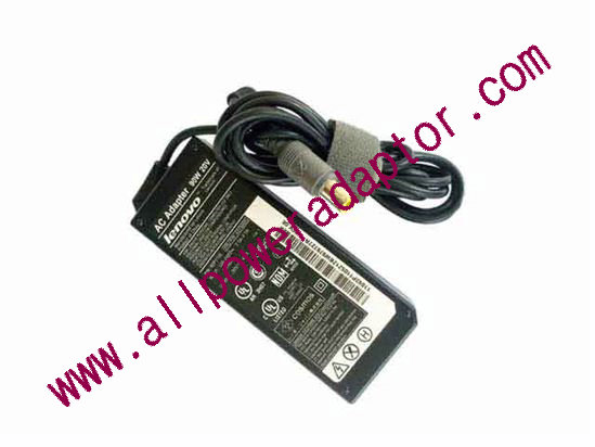 Lenovo AC Adapter 20V 4.5A, 7.9/5.5mm W/Pin, 2-Prong, Z65