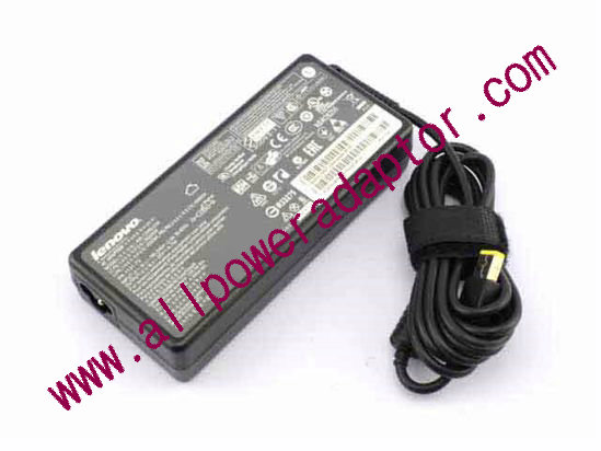 Lenovo AC Adapter 20V 6.75A, Rectangular Tip W/Pin, 3-Prong, Z72