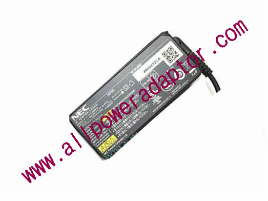 NEC AC Adapter 20V 2.25A, Rectangular Tip W/Pin, 2-Prong, Z78