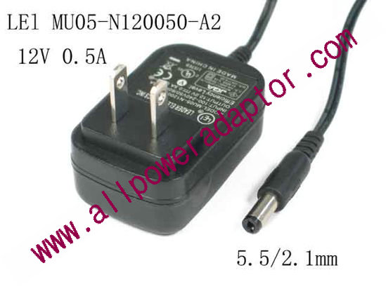 LEI / Leader MU05-N120050-A2 AC Adapter 5V-12V MU05-N120050-A2