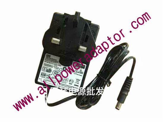 APD / Asian Power Devices WA-18H12 AC Adapter 5V-12V 12V 2A, 5.5/2.1mm, UK 3P Plug, New