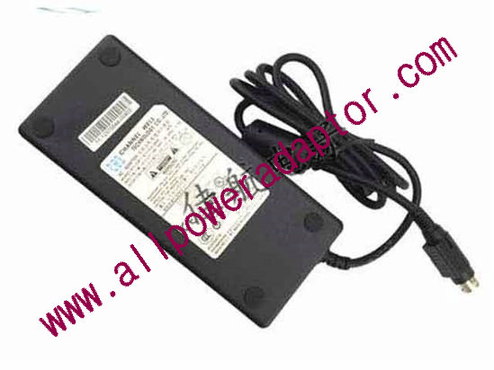 CWT / Channel Well Technology PAC080F AC Adapter 5V-12V 12V 6.66A, 4-Pin Din, C14, New