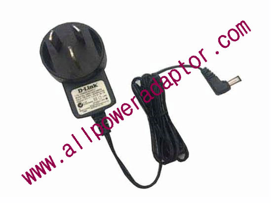 D-Link AMS1-0501200FS AC Adapter 5V-12V 5V 1.2A, 5.5/2.1mm, AU 3P Plug, New