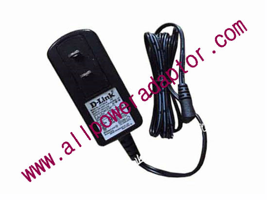 D-Link CF1505-B AC Adapter 5V-12V 5V 2.5A, 3.5/1.35mm, US 2P Plug, New