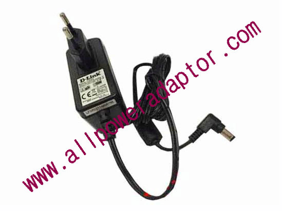 D-Link CH1812-E AC Adapter 5V-12V 12V 1.25A, 5.5/2.1mm, EU 2P Plug, New