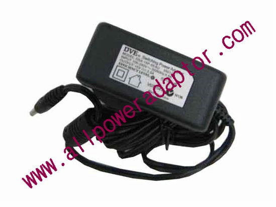 DVE DSA-15P-05 AC Adapter 5V-12V 5V 2.5A, 3.5/1.35mm, AU 2P Plug, New