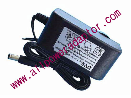 DVE DSA-20PFE-12FAR AC Adapter 5V-12V 12V 1.5A, 5.5/2.1mm, AU 2P Plug