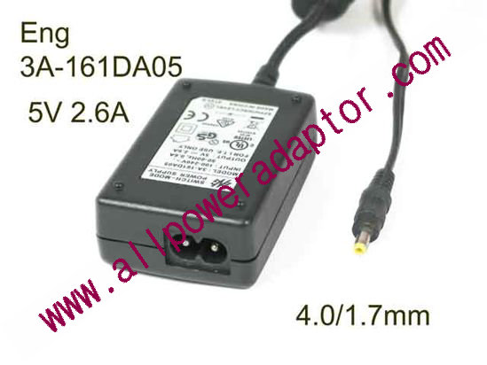 ENG 3A-161DA05 AC Adapter 5V-12V 5V 2.6A, 4.0/1.7mm, 2P