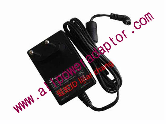 FSP Group Inc FSP024-DEEC1 AC Adapter 5V-12V 12V 2A, 5.5/2.5mm, EU 2P Plug, New
