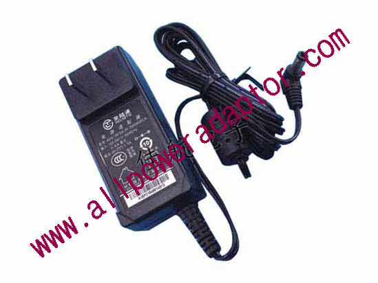 HOIOTO ADS-18FSG-09 AC Adapter 5V-12V 9V 1A, 5.5/2.5mm, US 2P Plug, New