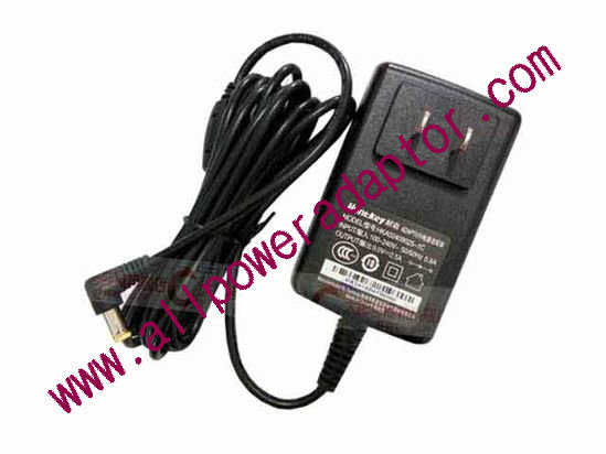 Huntkey HKA02409025-1C AC Adapter 5V-12V 9V 2.5A, 5.5/2.5mm, US 2P Plug