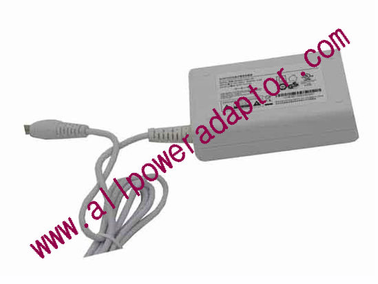 Huntkey HKA02412020-8D AC Adapter 5V-12V 12V 2A, 5.5/2.1mm, 2P, White, New