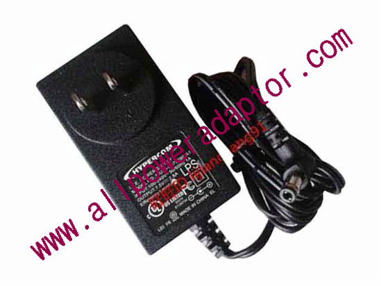 HYPERCOM MU24-9075280-A1 AC Adapter 5V-12V 7.5V 2.8A, 5.5/2.5mm, US 2P Plug, New