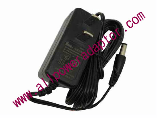Ktec KSAS0060500100VCD AC Adapter 5V-12V 5V 1A, 5.5/2.1mm, US 2P Plug, New