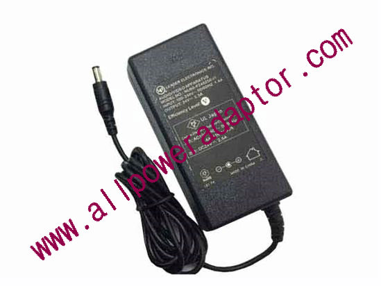 LEI / Leader NU60-F240250-I1 AC Adapter 24V 2.5A, 5.5/2.5mm, C14, New