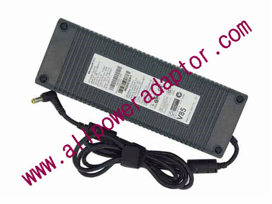 Microsoft DPSN-186CB-1 AC Adapter 5V-12V 12V 16.5A 5V 1A, 5.5/2.5mm, C14
