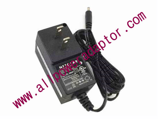 NETGEAR MU08A9075100-A1 AC Adapter 5V-12V 7.5V 1A, 3.5/1.35mm, US 2P Plug, New