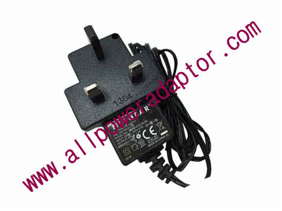 NETGEAR MV18-9120150-B2 AC Adapter 5V-12V 12V 1.5A, 5.5/2.1mm, UK 3P Plug, New