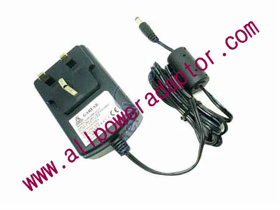GAREAR AC Adapter 5V-12V GAD-SHB-121A3, 12V 1.25A, 5.5/2.5mm, UK 3P Plug, N