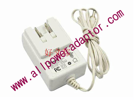 kingwall AC Adapter 5V-12V AS190-090-AC180, 9V 1.8A, 3.5/1.35mm, US 2P Plug,