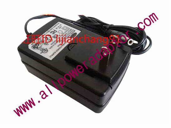 SCEPTRE AC Adapter AMDD-30240-1000, 24V 1.5A, 5.5/2.1mm, US 2P Plug,