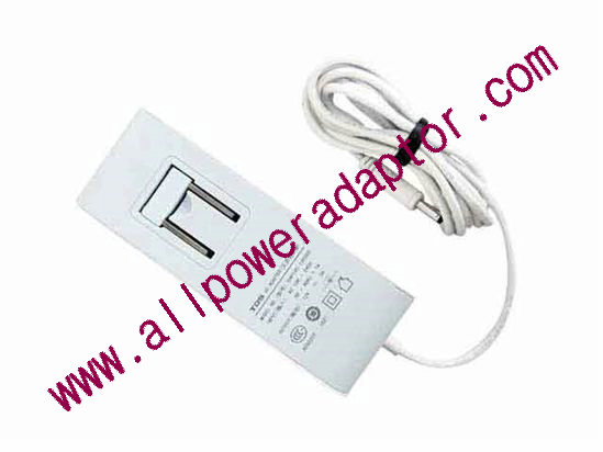 TDS AC Adapter 5V-12V CAP145-120300, 12V 3A, 5.5/2.5mm, US 2P Plug, New