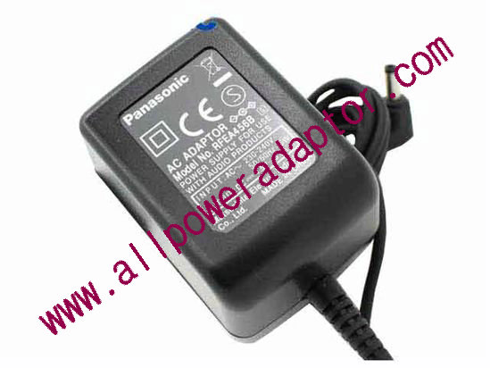 Panasonic RFEA456B AC Adapter 5V-12V 4.5V 0.6A, 4.0/1.7mm, UK 3P Plug - Click Image to Close