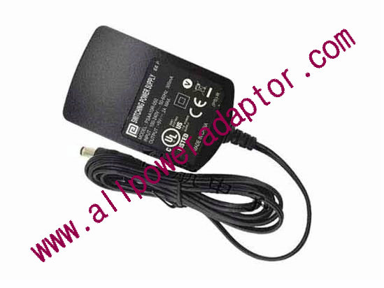 PHIHONG PSAA10R-050 AC Adapter 5V-12V 5V 2A, 5.5/2.1mm, US 2P Plug, New