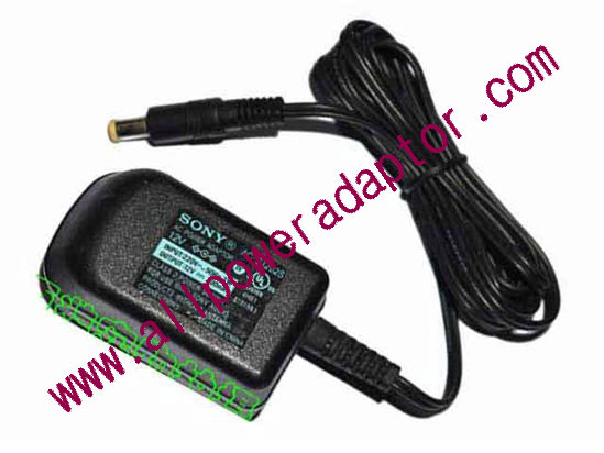 Sony AC Adapter (Sony) AC Adapter 5V-12V 12V 0.2A, Barrel WP, US 2P Plug