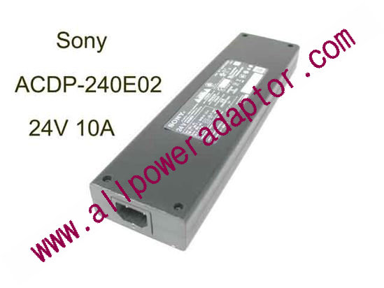 Sony AC Adapter (Sony) AC Adapter 24V 10A, Rectangular Port, IEC C14, New