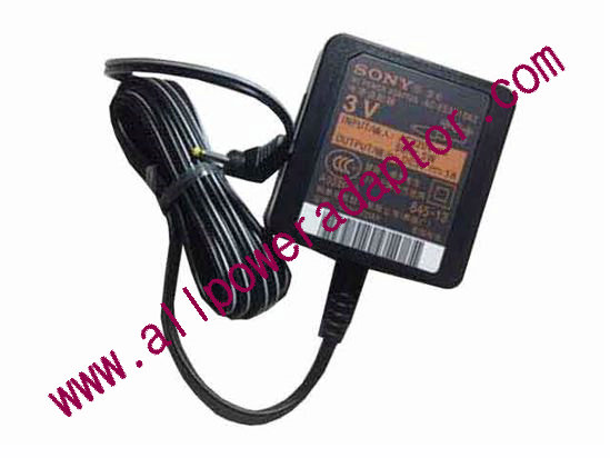 Sony AC Adapter (Sony) AC Adapter 5V-12V 3V 1A, 2.5/0.7mm, US 2P Plug, New